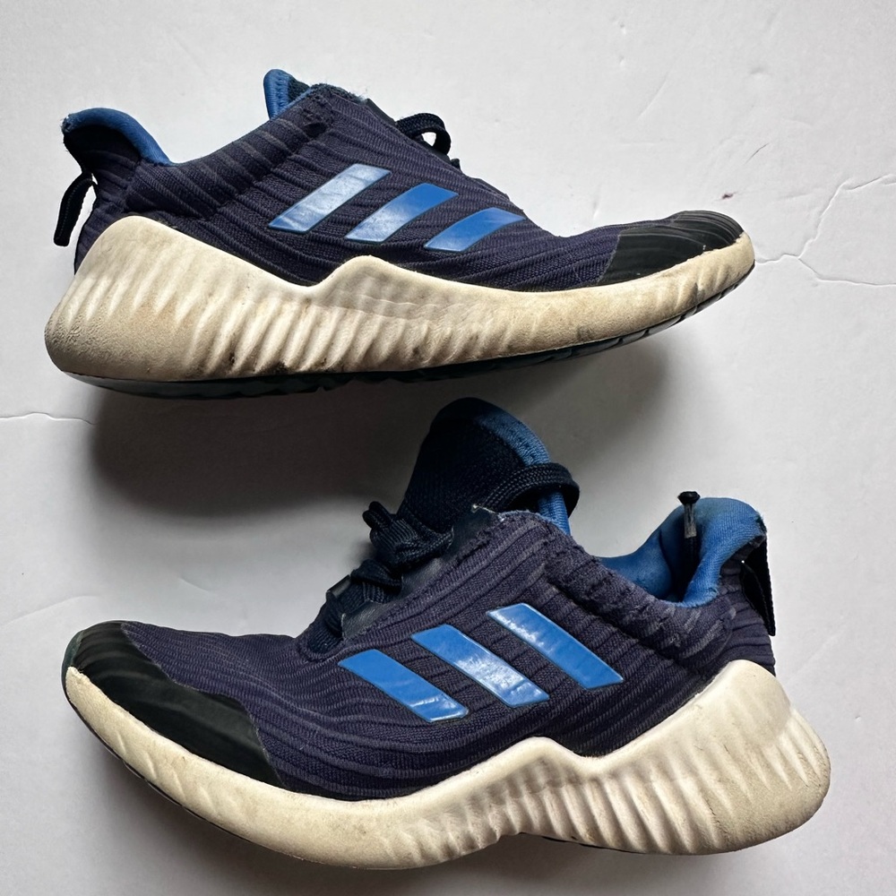 Boys Adidas Running Shoes Blue Size 11